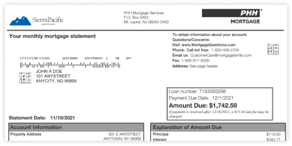 Customer Service - Sierra Pacific Mortgage